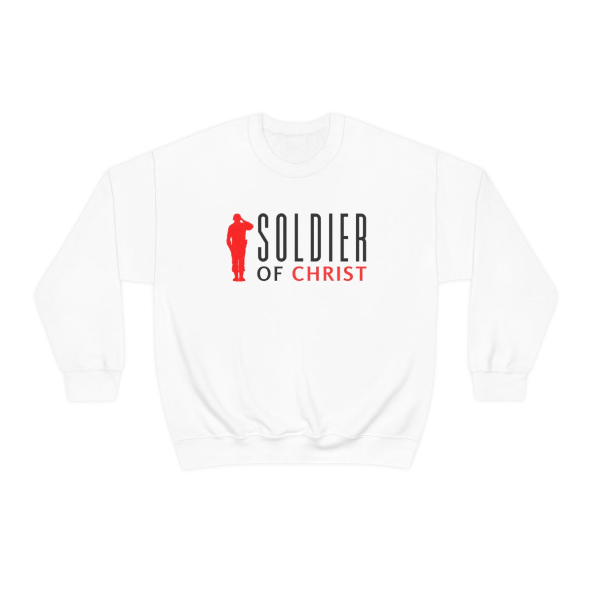 Soldier Of Christ Mens Sweatshirt