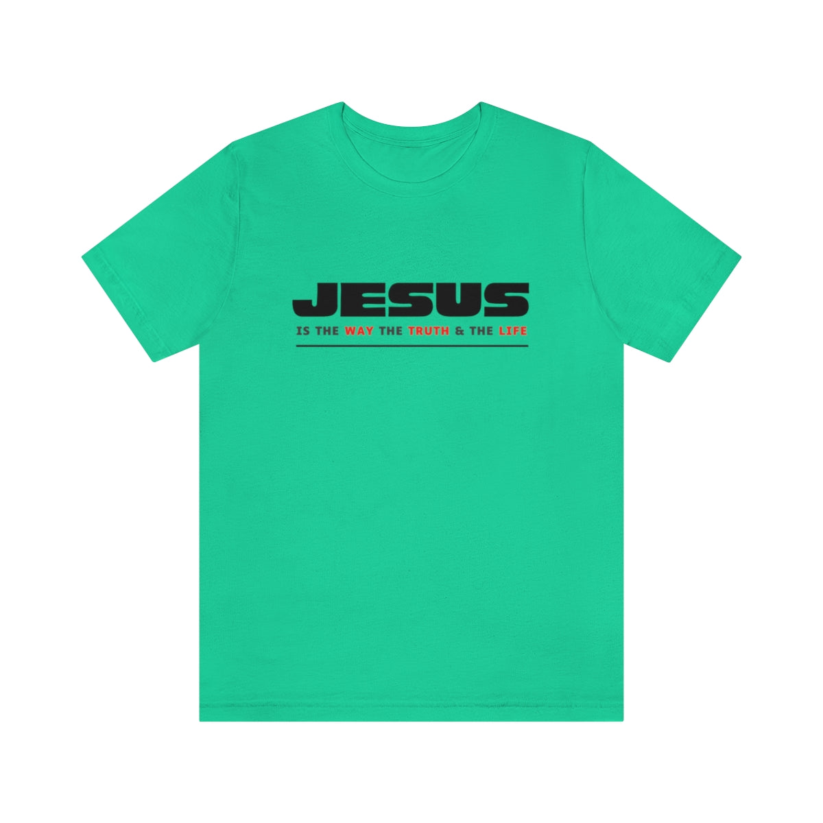 Jesus Way Truth Life Womens T-Shirt