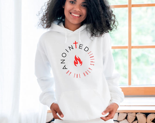 Anointed By The Holy Spirit Womens Hoodie