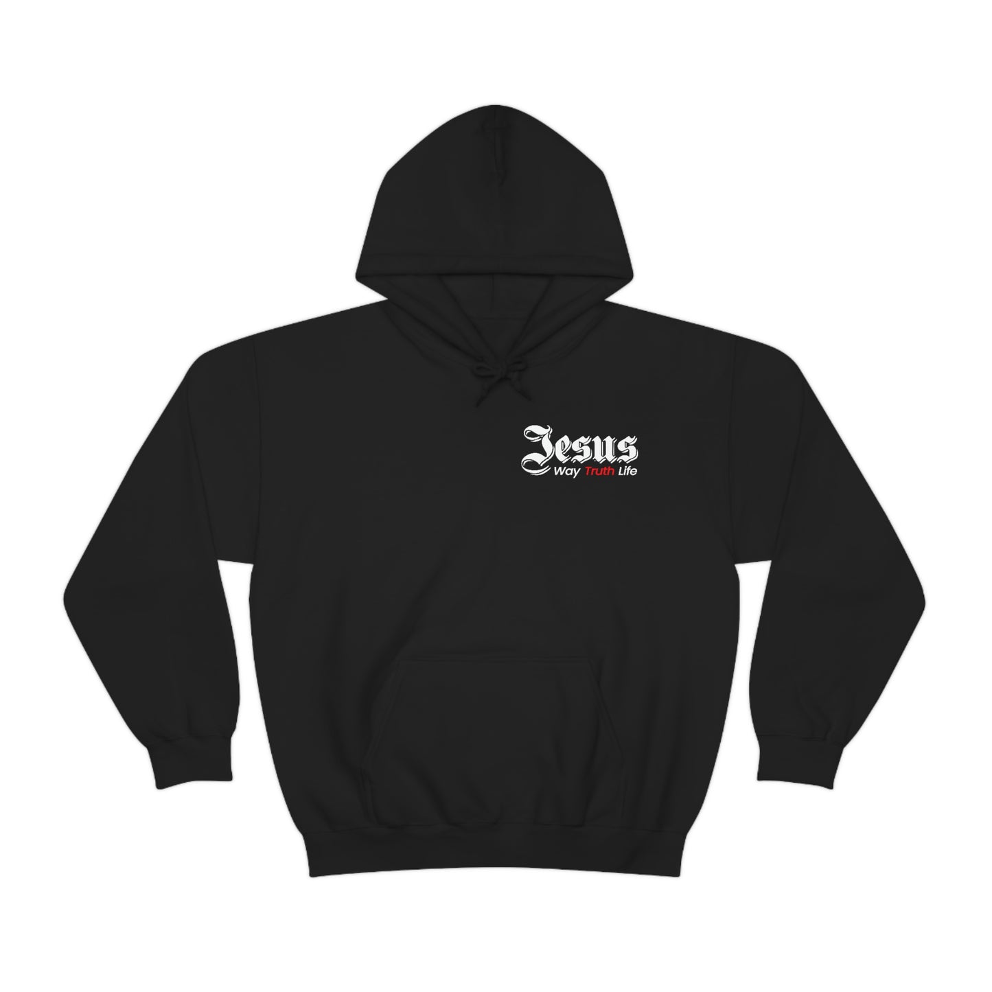 Jesus Way Truth Life Womens Hoodie