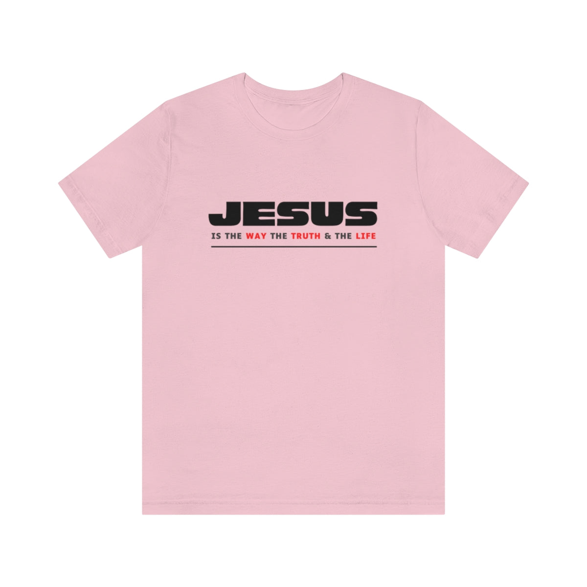 Jesus Way Truth Life Womens T-Shirt