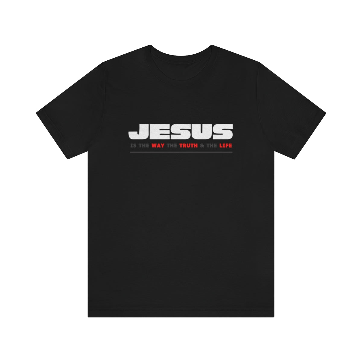 Jesus Way Truth Life Womens T-Shirt