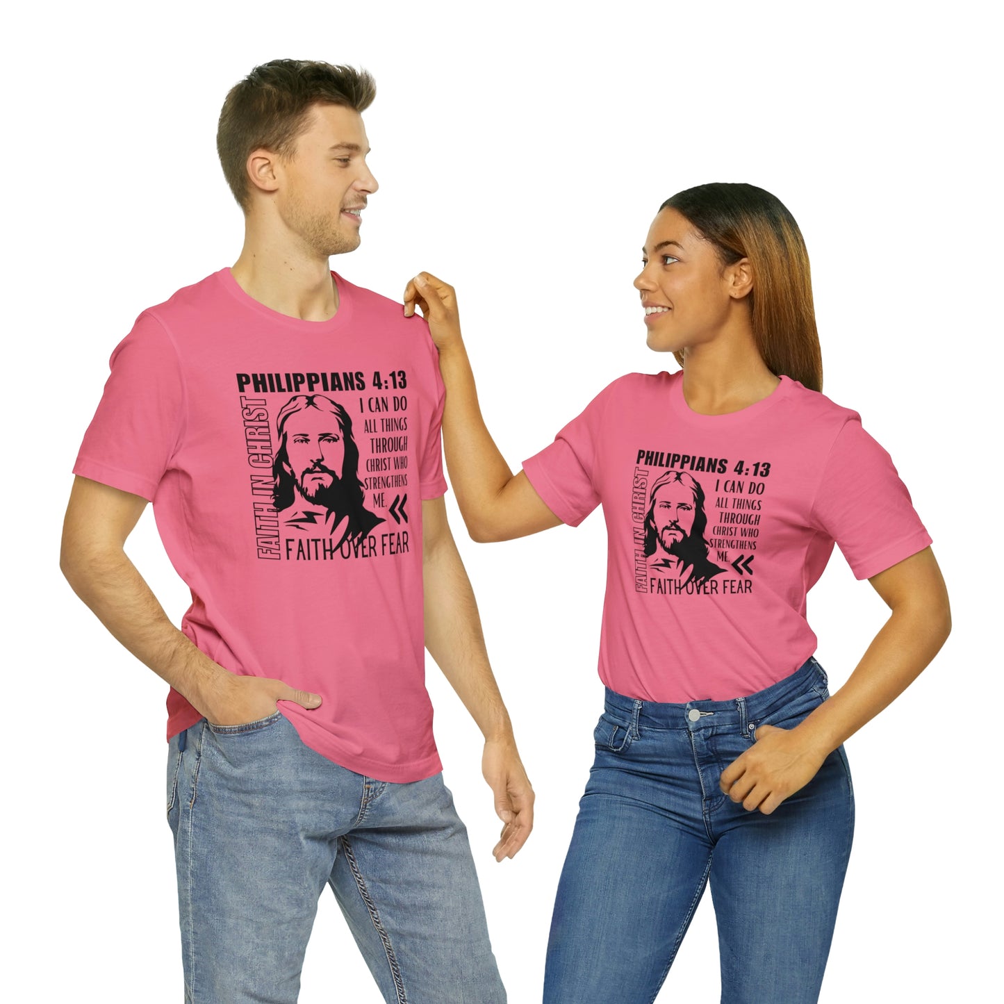 Philippians 4:13 Christian T-Shirt For Women