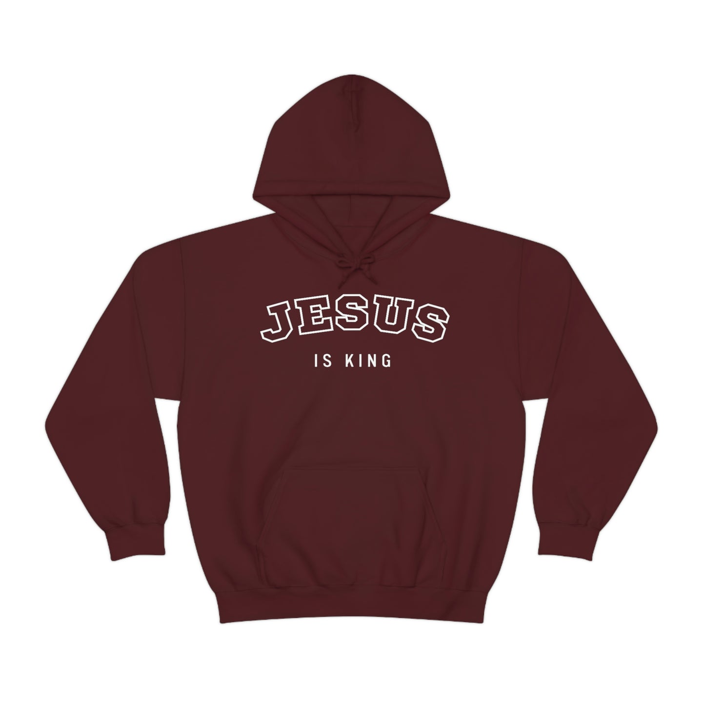 Jesus Is King Mens Hoodie