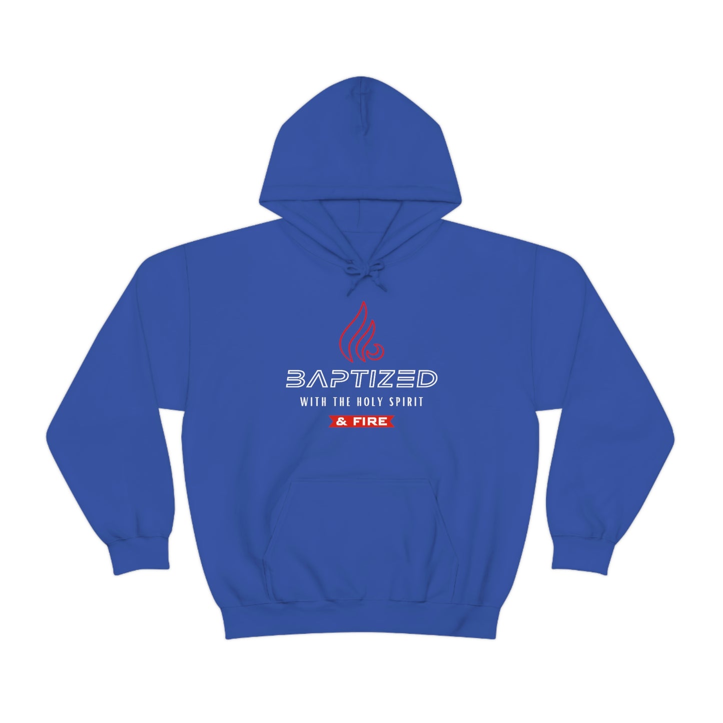 Baptized with the Holy Spirit Womens Christian Hoodie