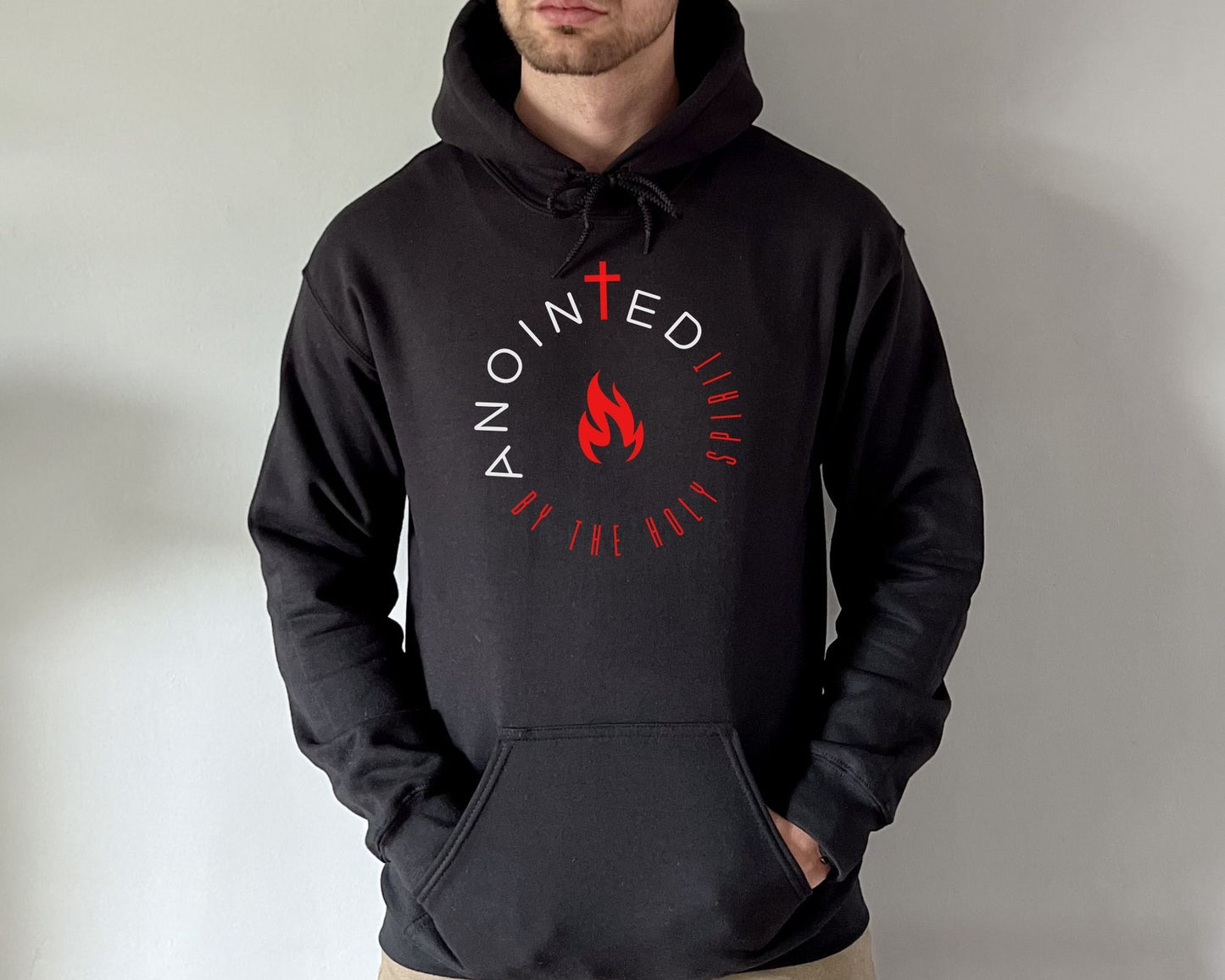 Anointed By The Holy Spirit Mens Hoodie