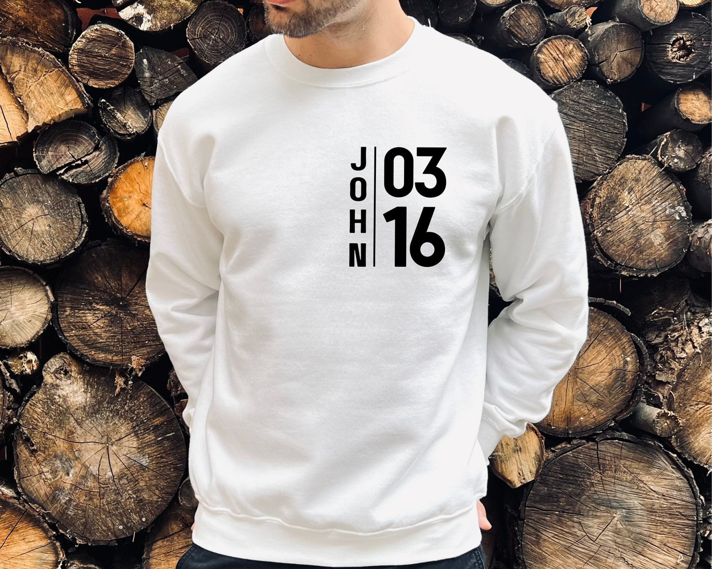 John 3:16 Mens Sweatshirt