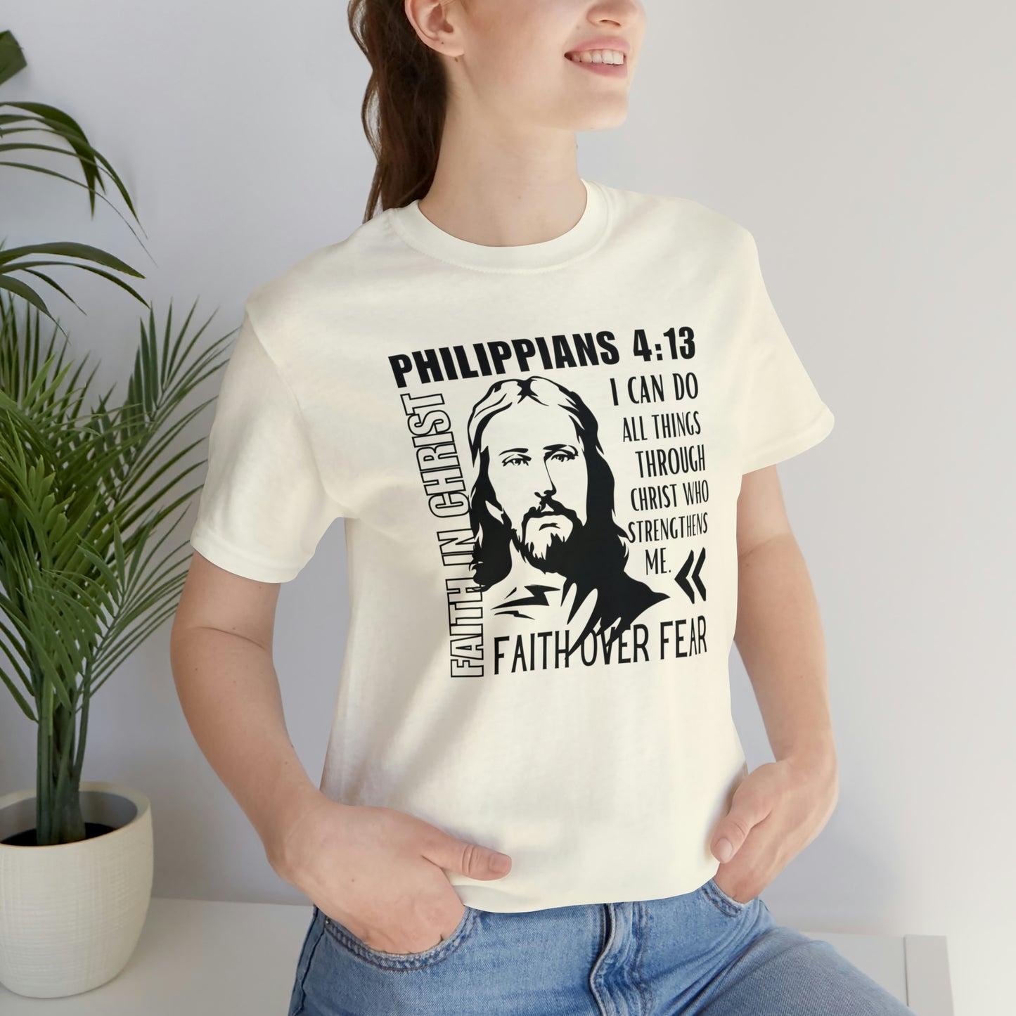 Philippians 4:13 Christian T-Shirt For Women