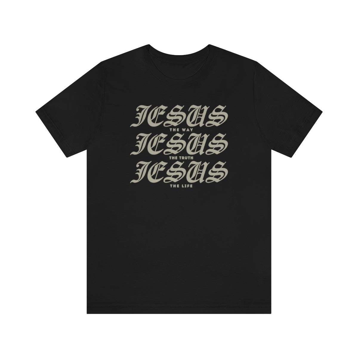 Jesus Way Truth Life Womens T-Shirt