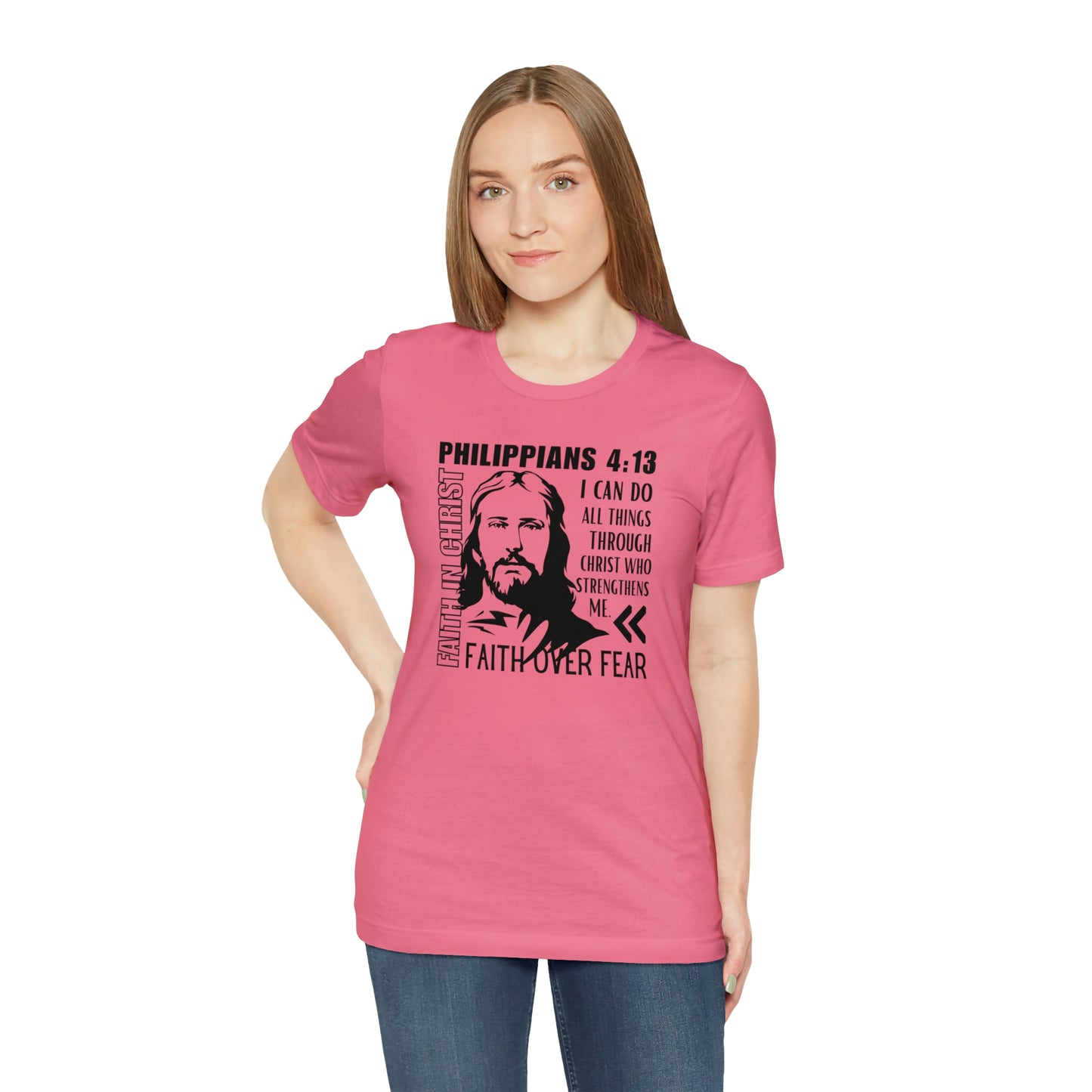 Philippians 4:13 Christian T-Shirt For Women