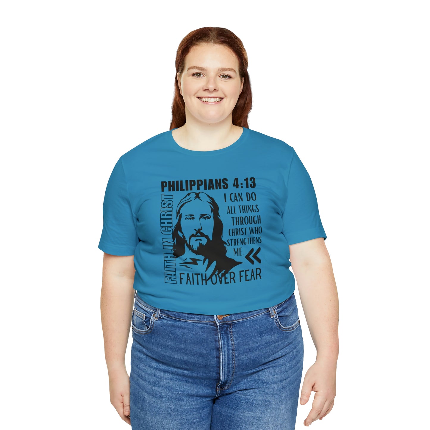 Philippians 4:13 Christian T-Shirt For Women