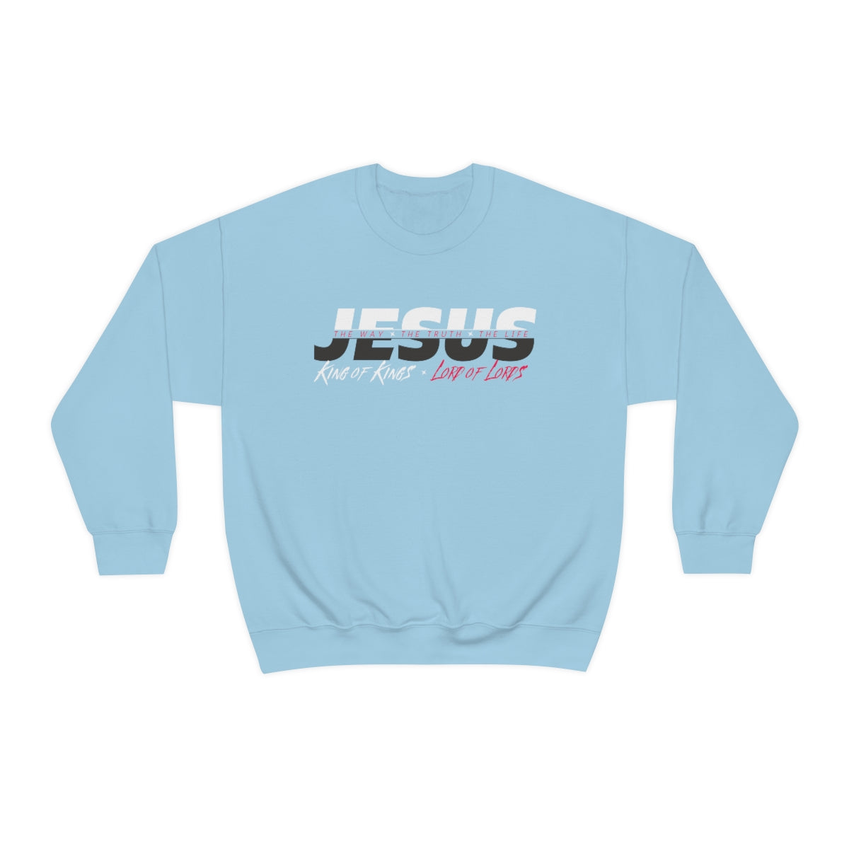 Jesus Way Truth Life Womens Sweatshirt