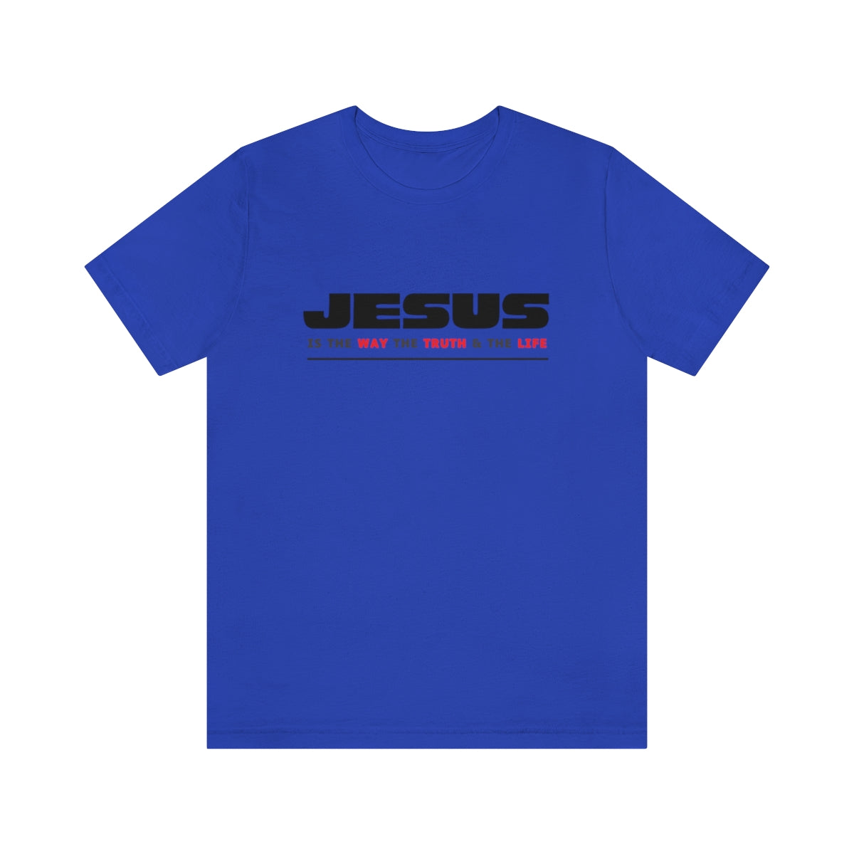 Jesus Way Truth Life Womens T-Shirt