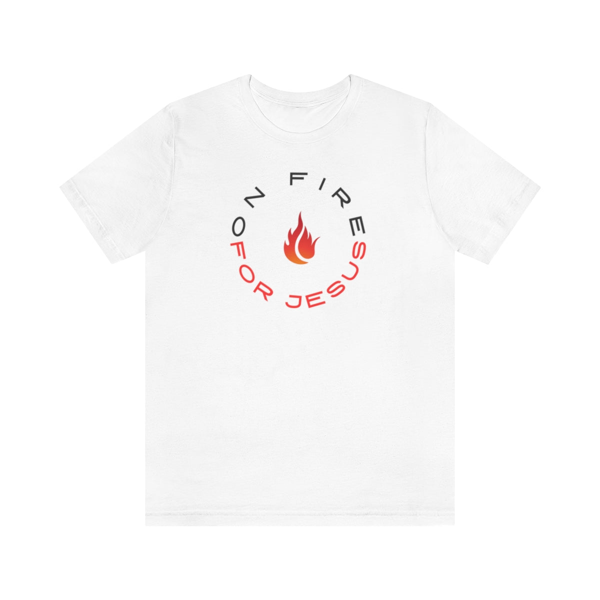 On Fire For Jesus Mens T-Shirt