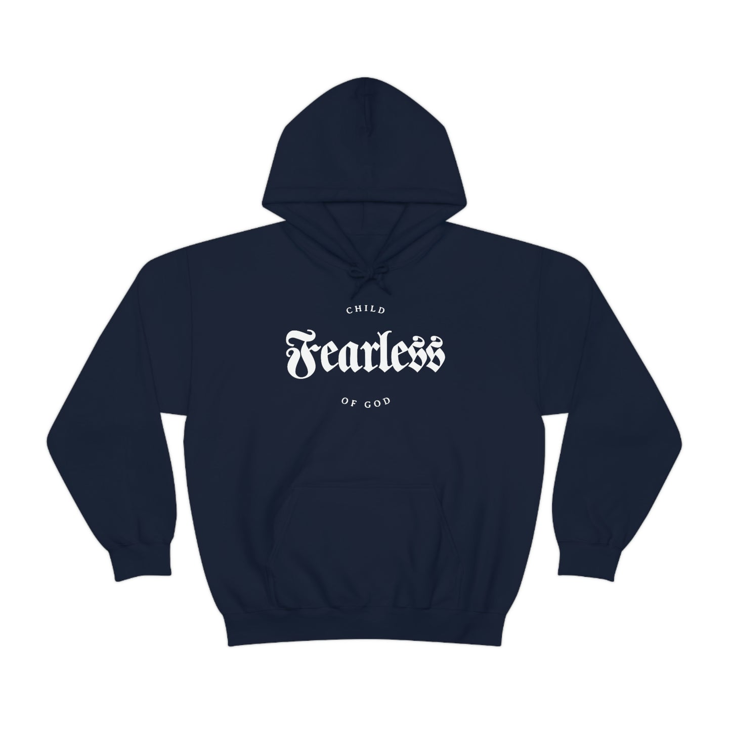 Fearless child of God Mens Hoodie