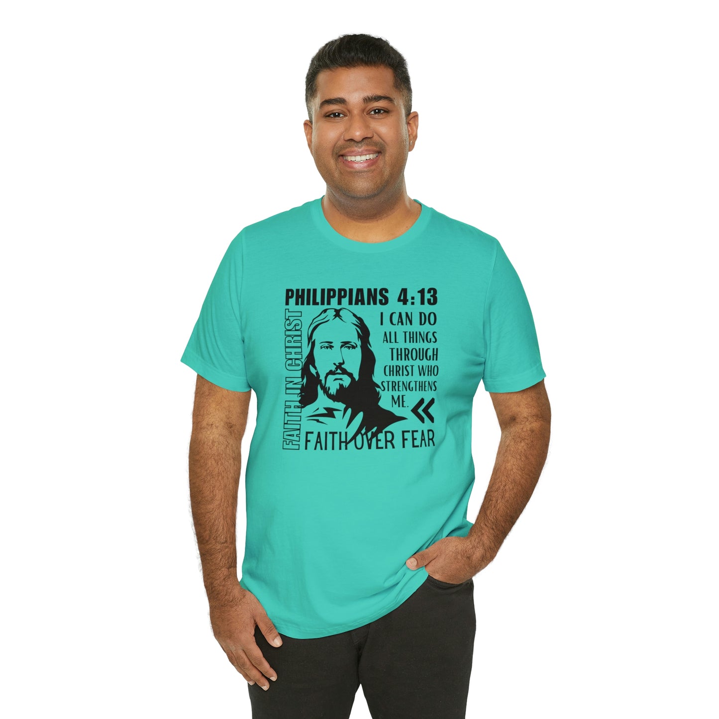 Philippians 4:13 Christian T-Shirt For Women