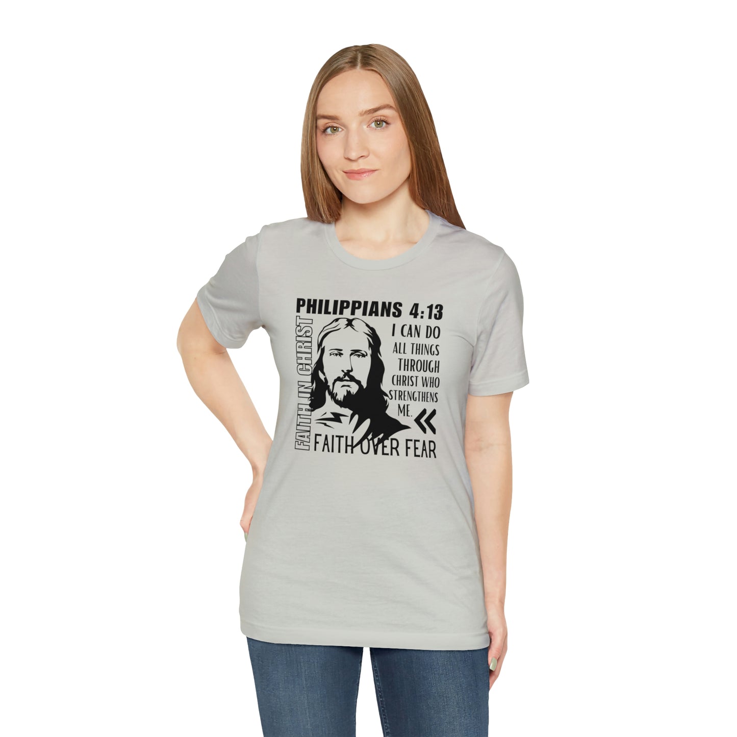 Philippians 4:13 Christian T-Shirt For Women