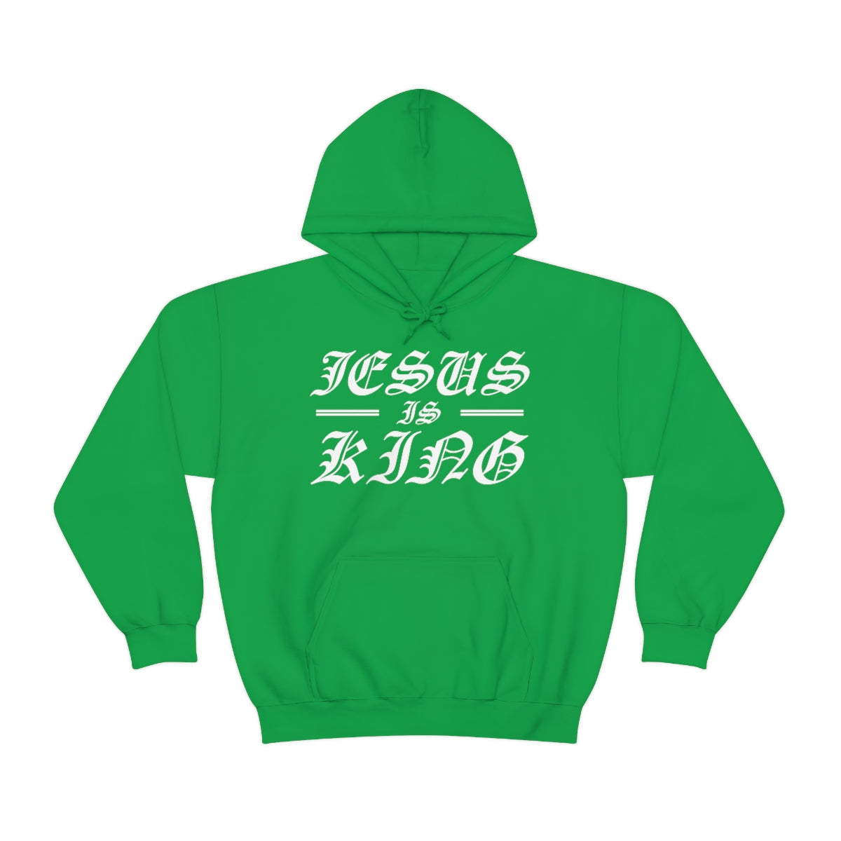 Jesus Is King Mens Hoodie