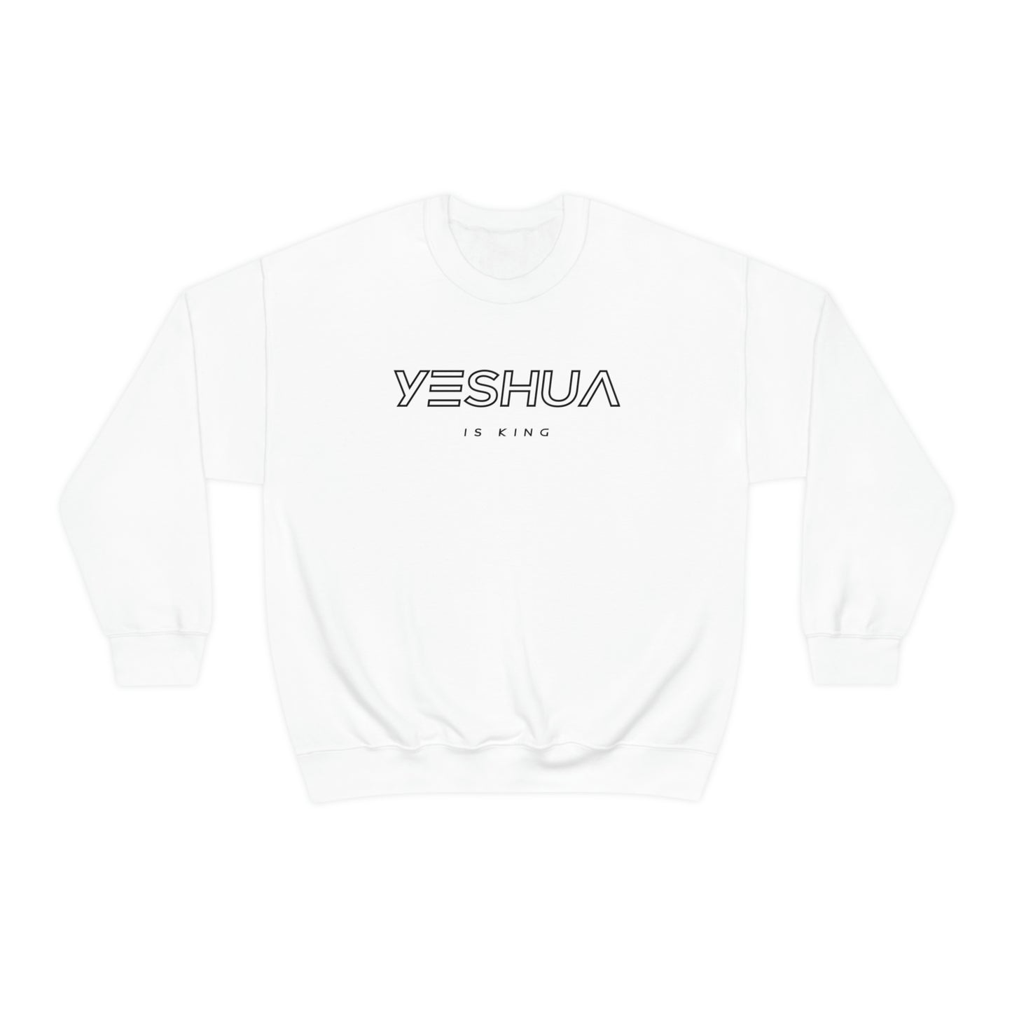 Yeshua Is King mens sweatshirt