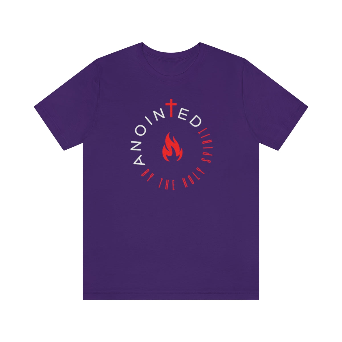 Anointed By The Holy Spirit Christian Mens T-Shirt