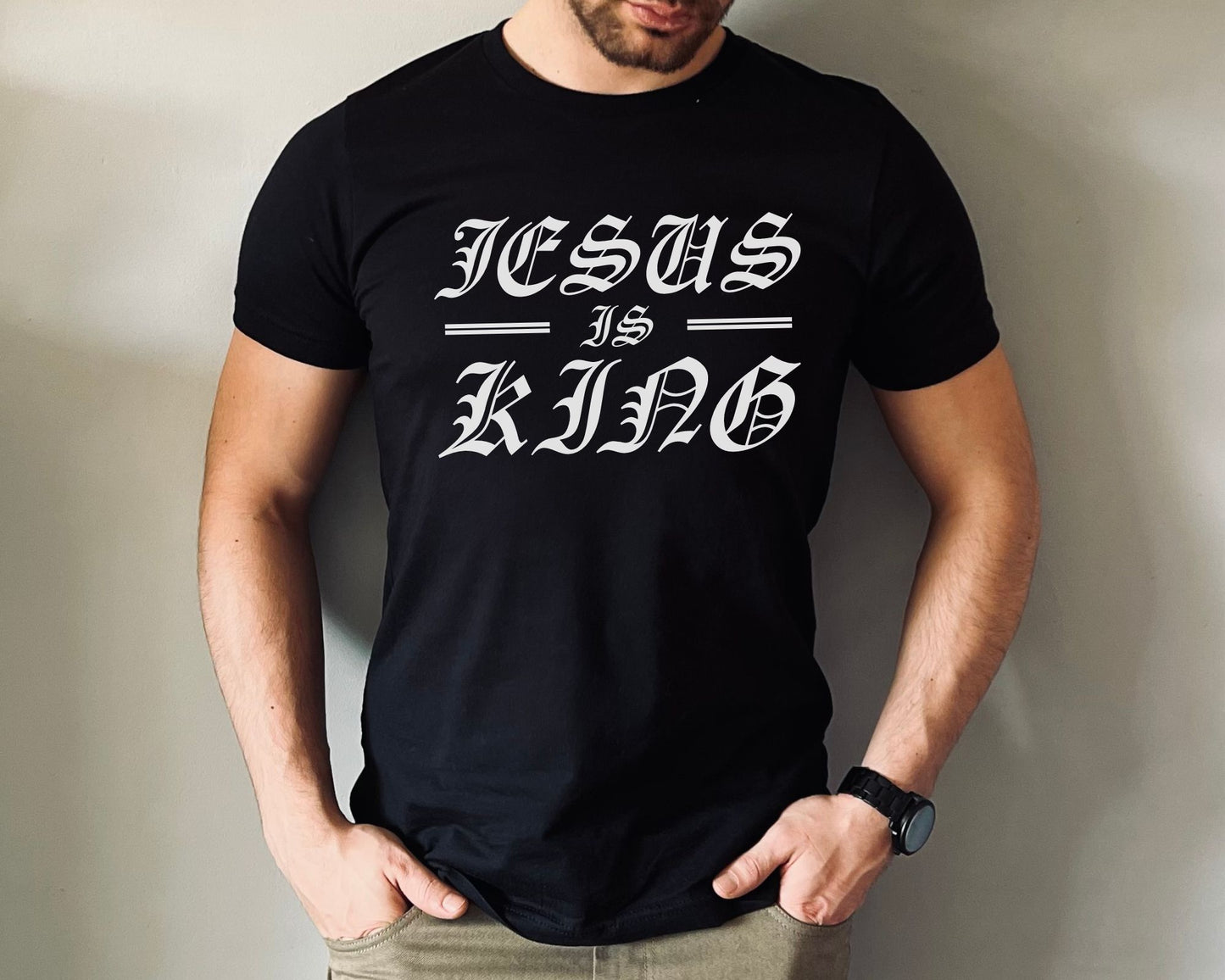 Jesus Is King Mens T-Shirt