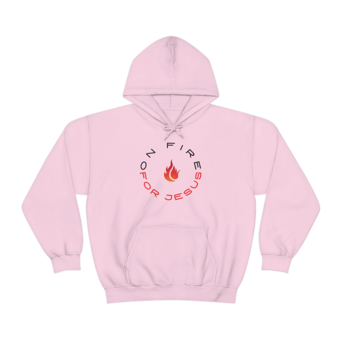 On Fire For Jesus Womens Hoodie