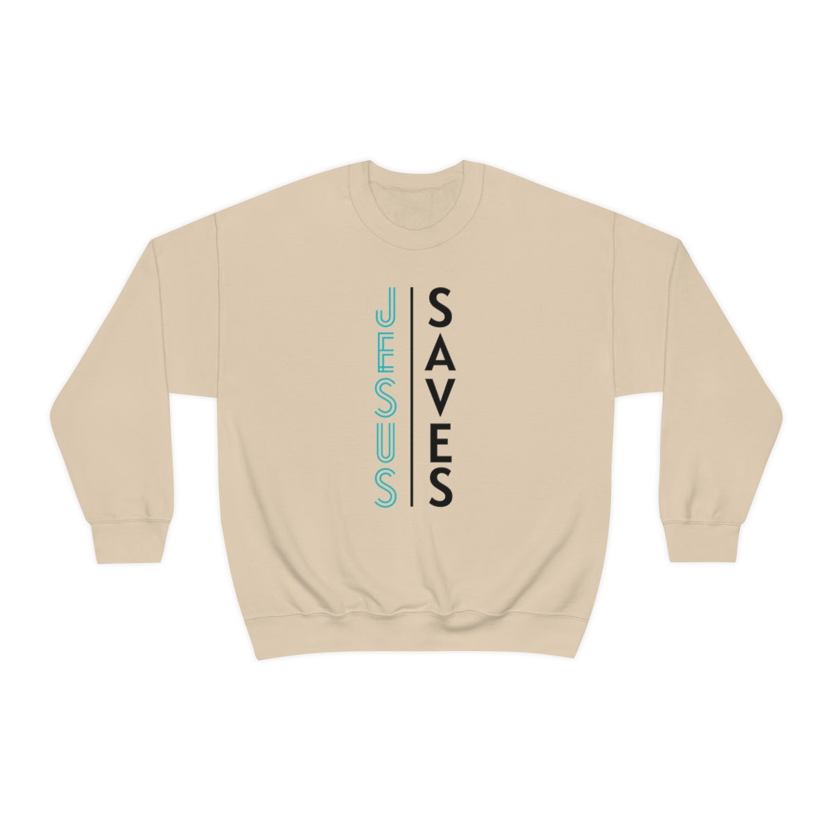 Jesus Saves Mens Sweatshirt
