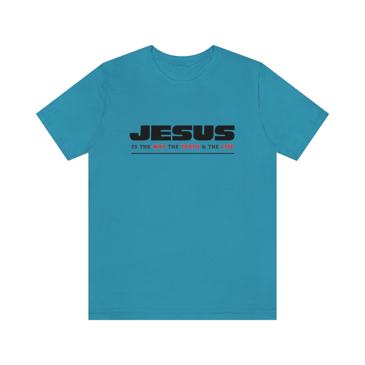 Jesus Way Truth Life Womens T-Shirt