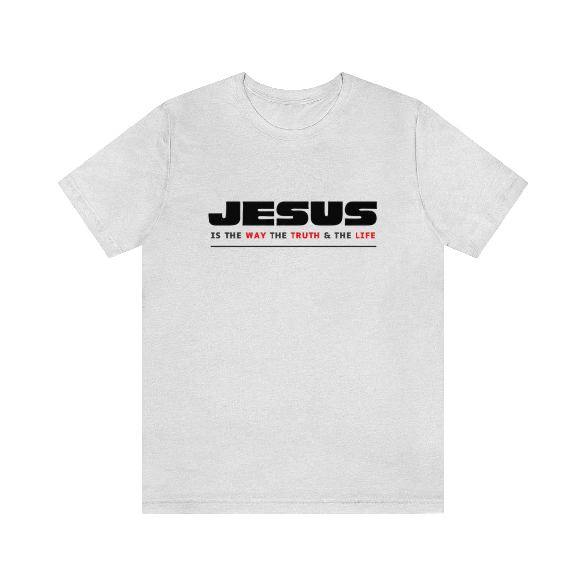 Jesus Way Truth Life Womens T-Shirt