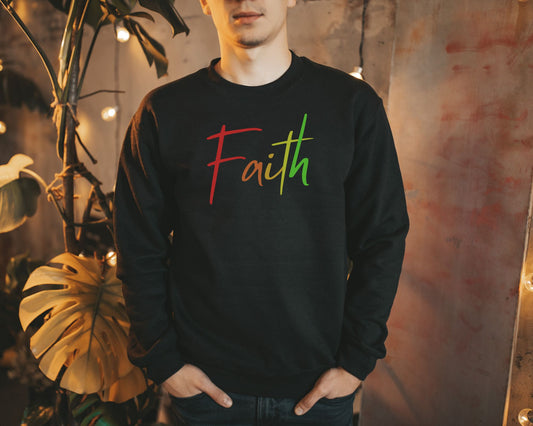 Faith Mens Sweatshirt