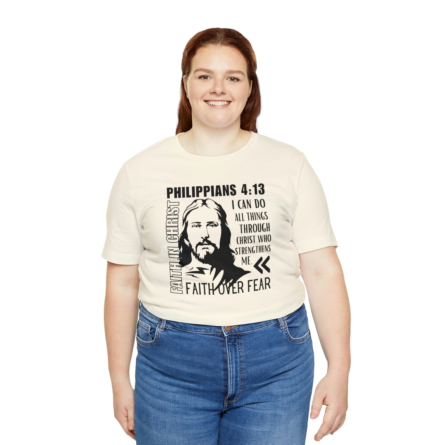 Philippians 4:13 Christian T-Shirt For Women