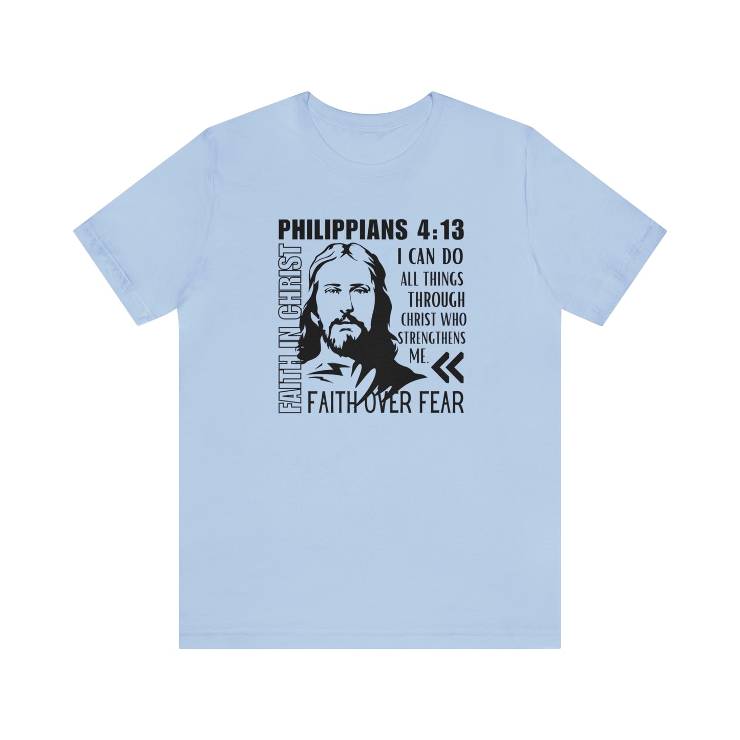 Philippians 4:13 Christian T-Shirt For Men