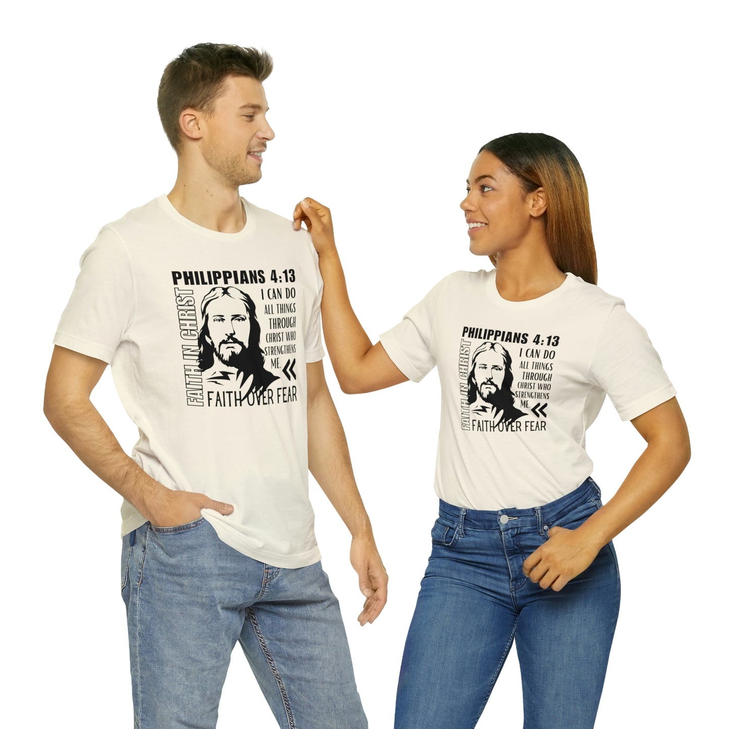 Philippians 4:13 Christian T-Shirt For Women