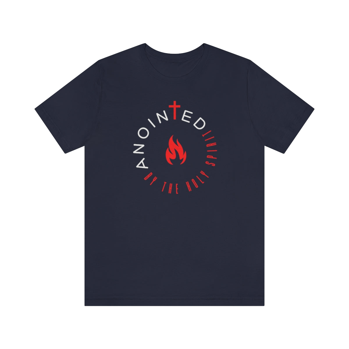 Anointed By The Holy Spirit Christian Womens T-Shirt