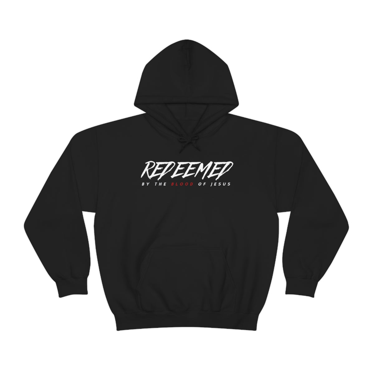 Redeemed By The Blood Of Jesus Mens Hoodie