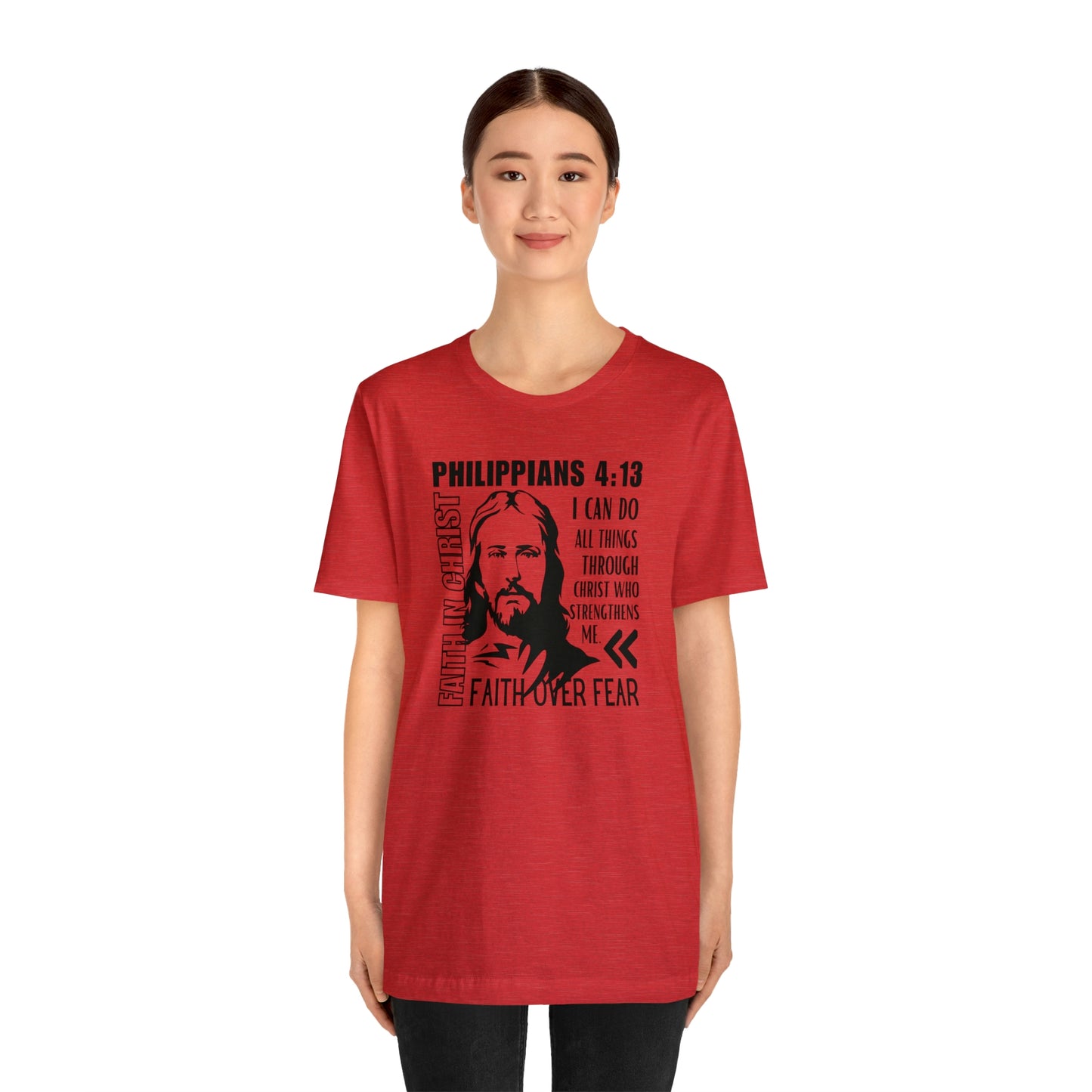 Philippians 4:13 Christian T-Shirt For Women