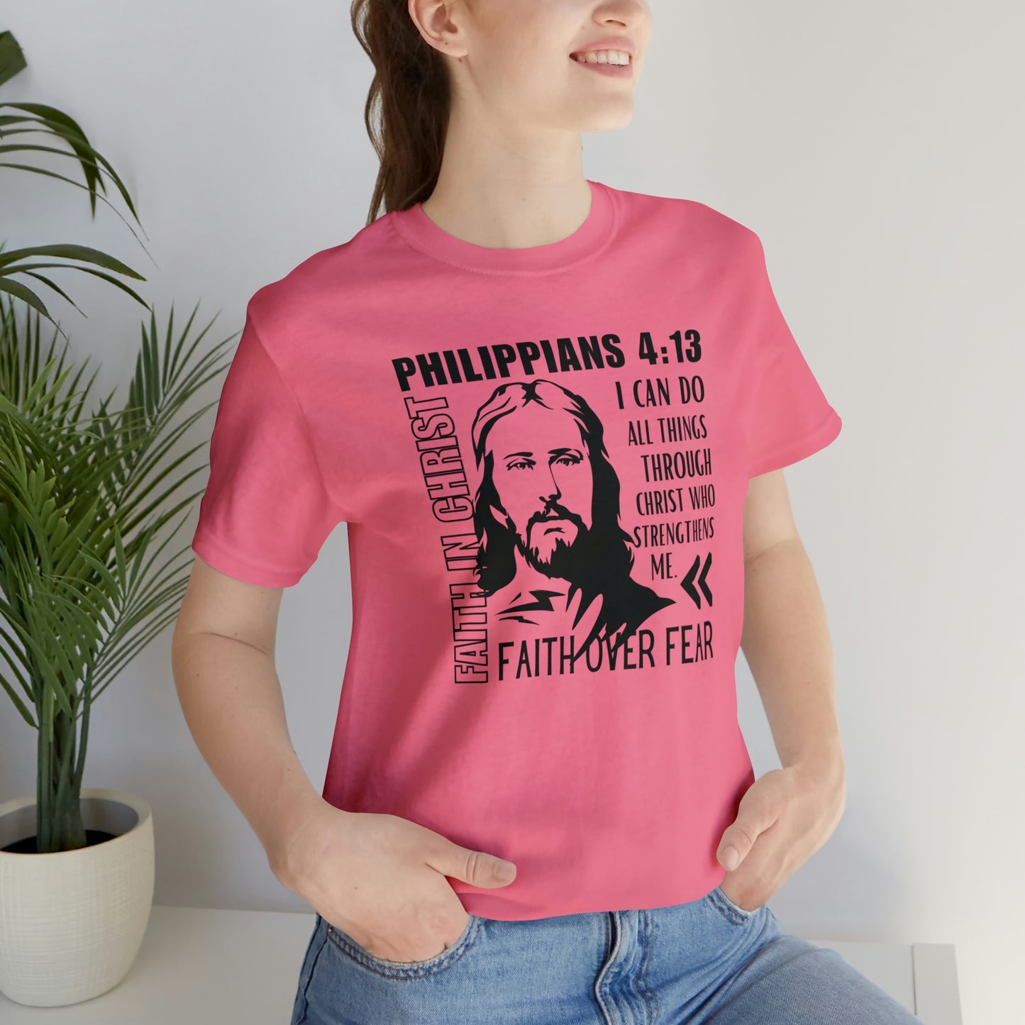 Philippians 4:13 Christian T-Shirt For Women