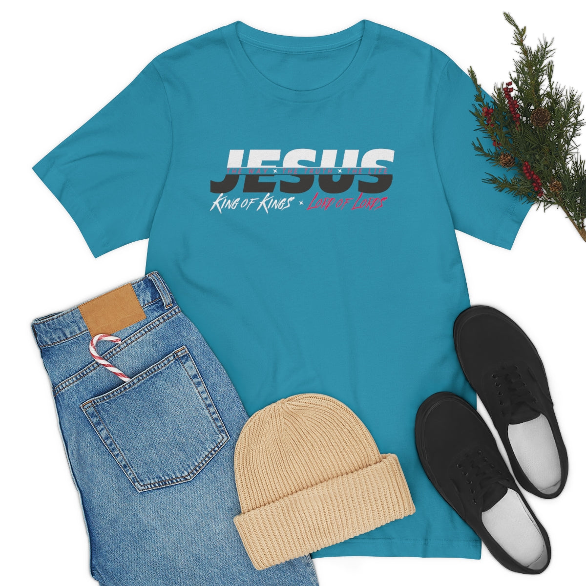 Jesus Way Truth Life Woman's T-Shirt