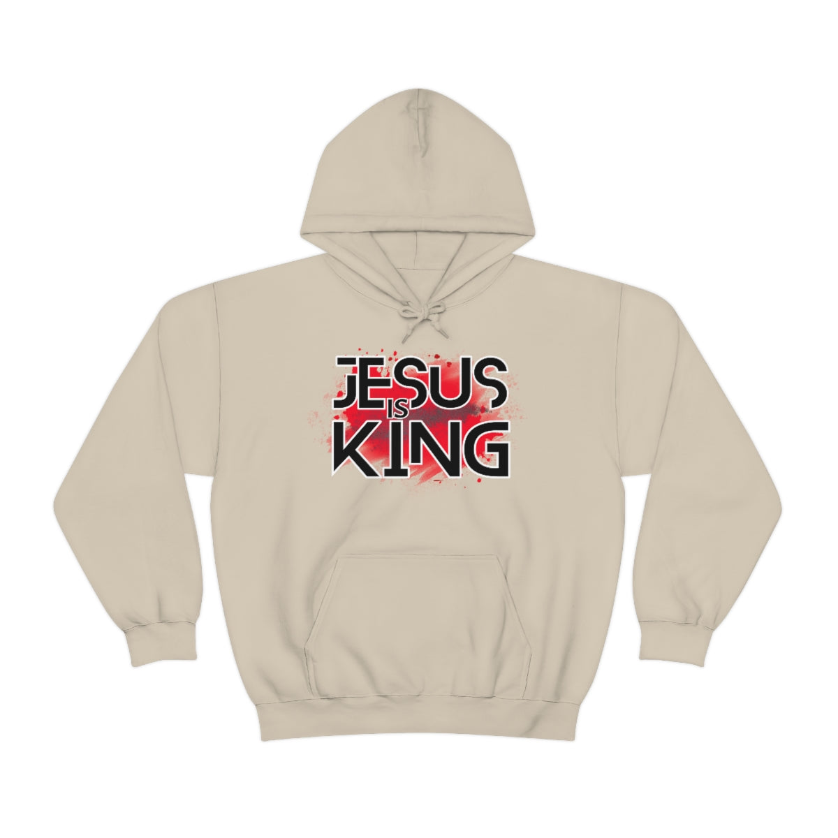 Jesus Is King Mens Hoodie