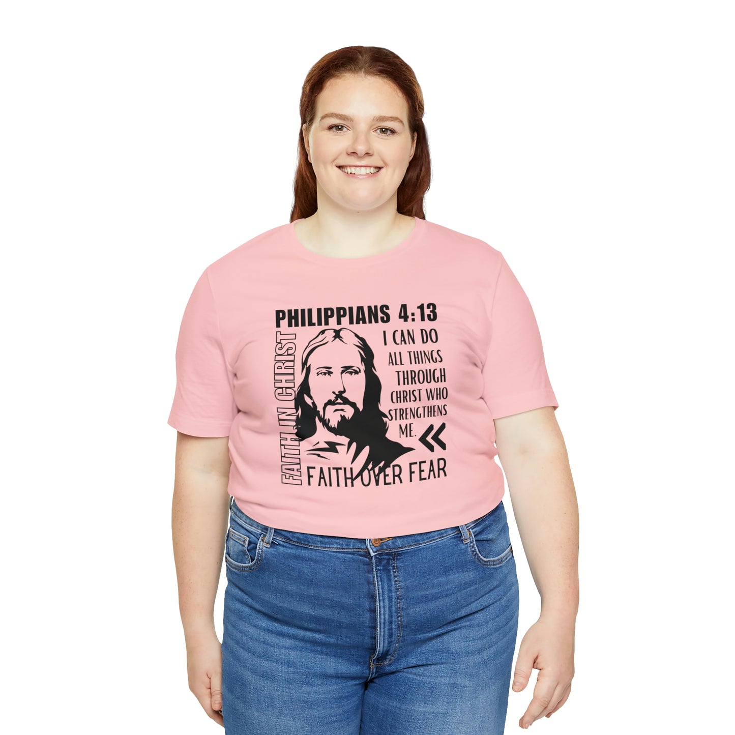 Philippians 4:13 Christian T-Shirt For Women