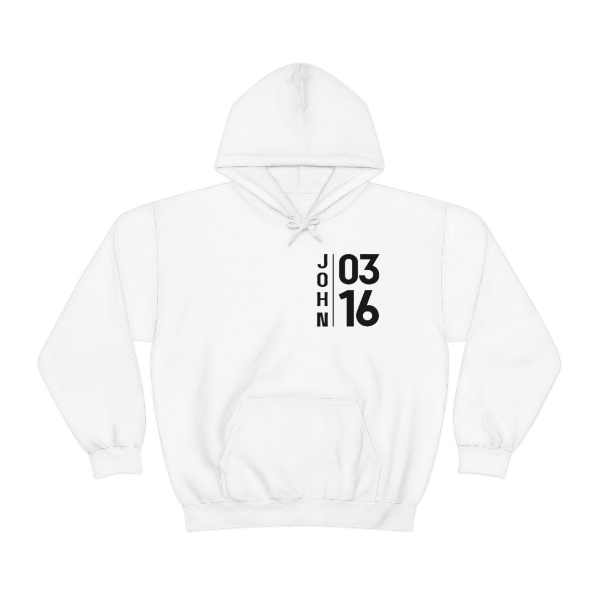 John 3:16 Mens Hoodie