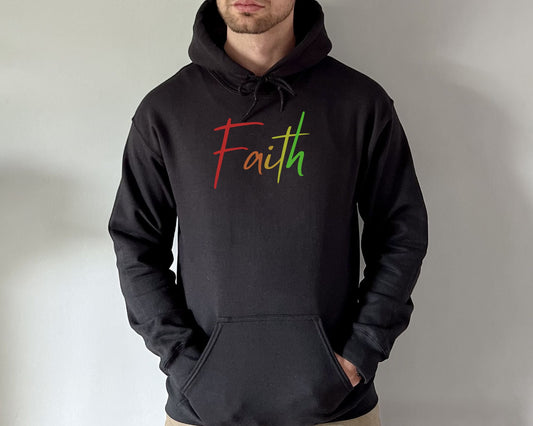 Faith Mens Hoodie