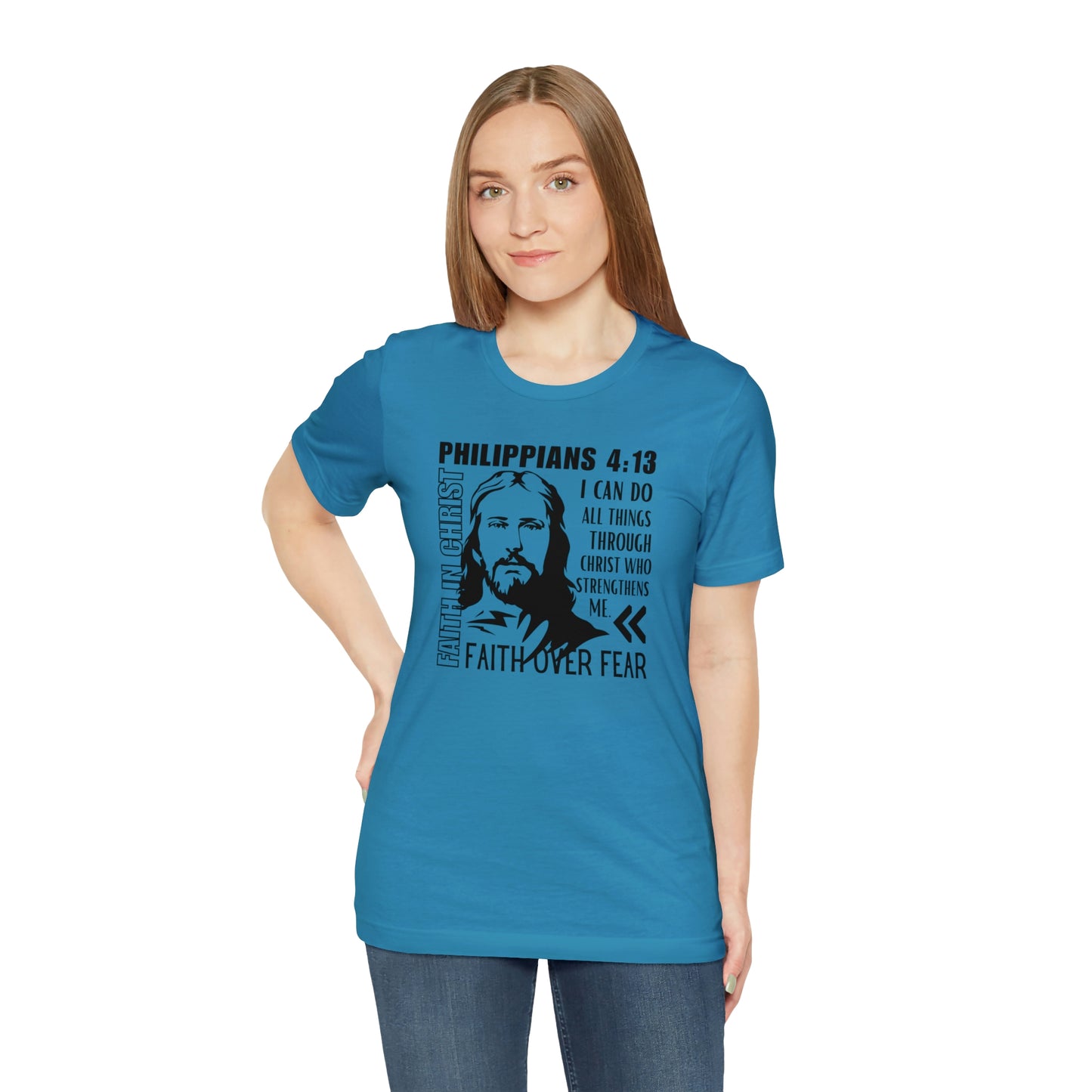 Philippians 4:13 Christian T-Shirt For Women