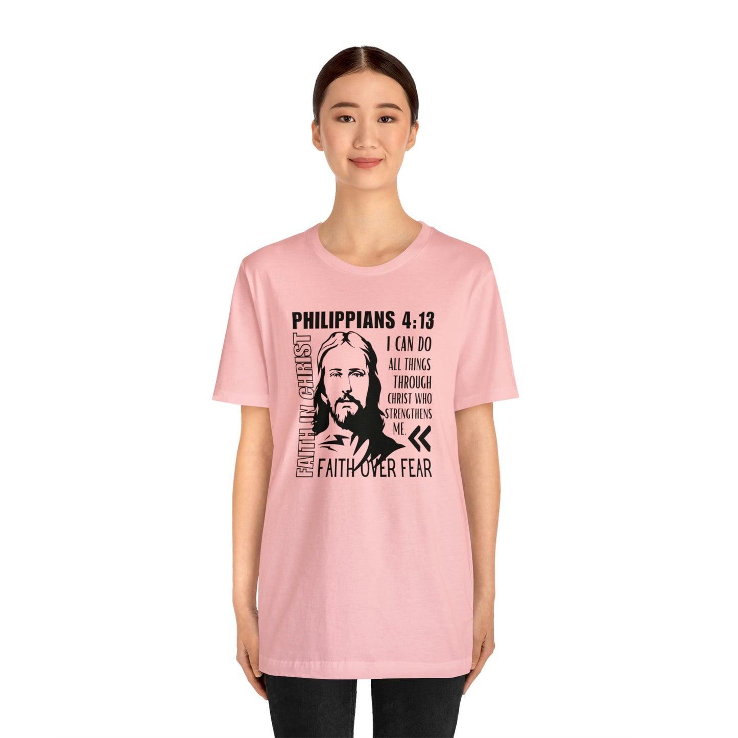 Philippians 4:13 Christian T-Shirt For Women