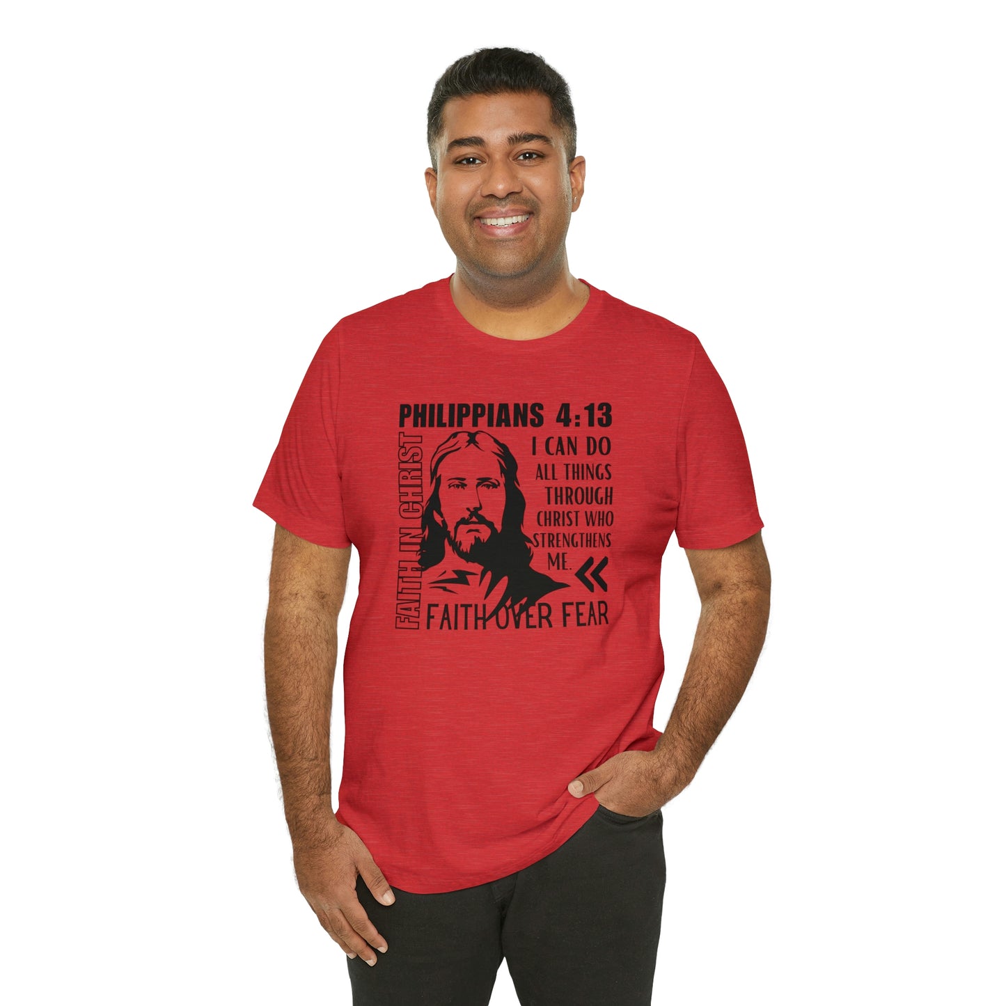 Philippians 4:13 Christian T-Shirt For Women