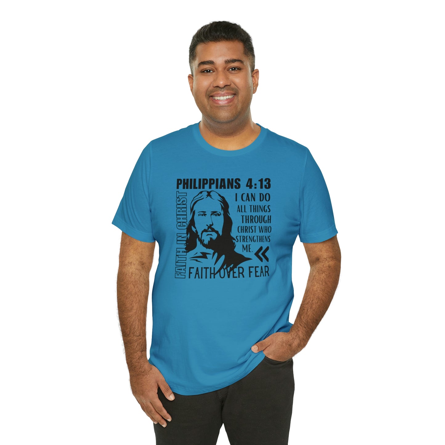 Philippians 4:13 Christian T-Shirt For Women