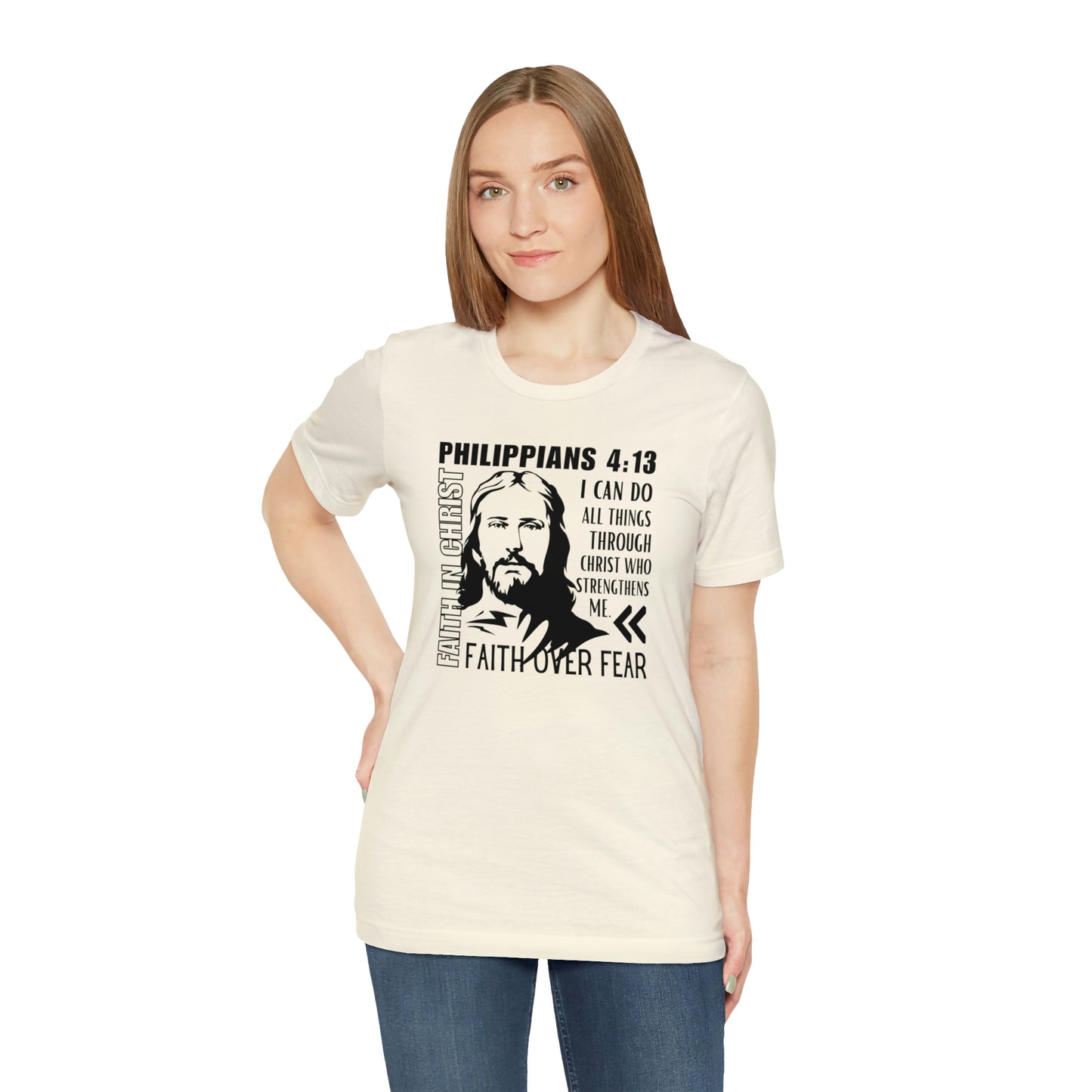 Philippians 4:13 Christian T-Shirt For Women