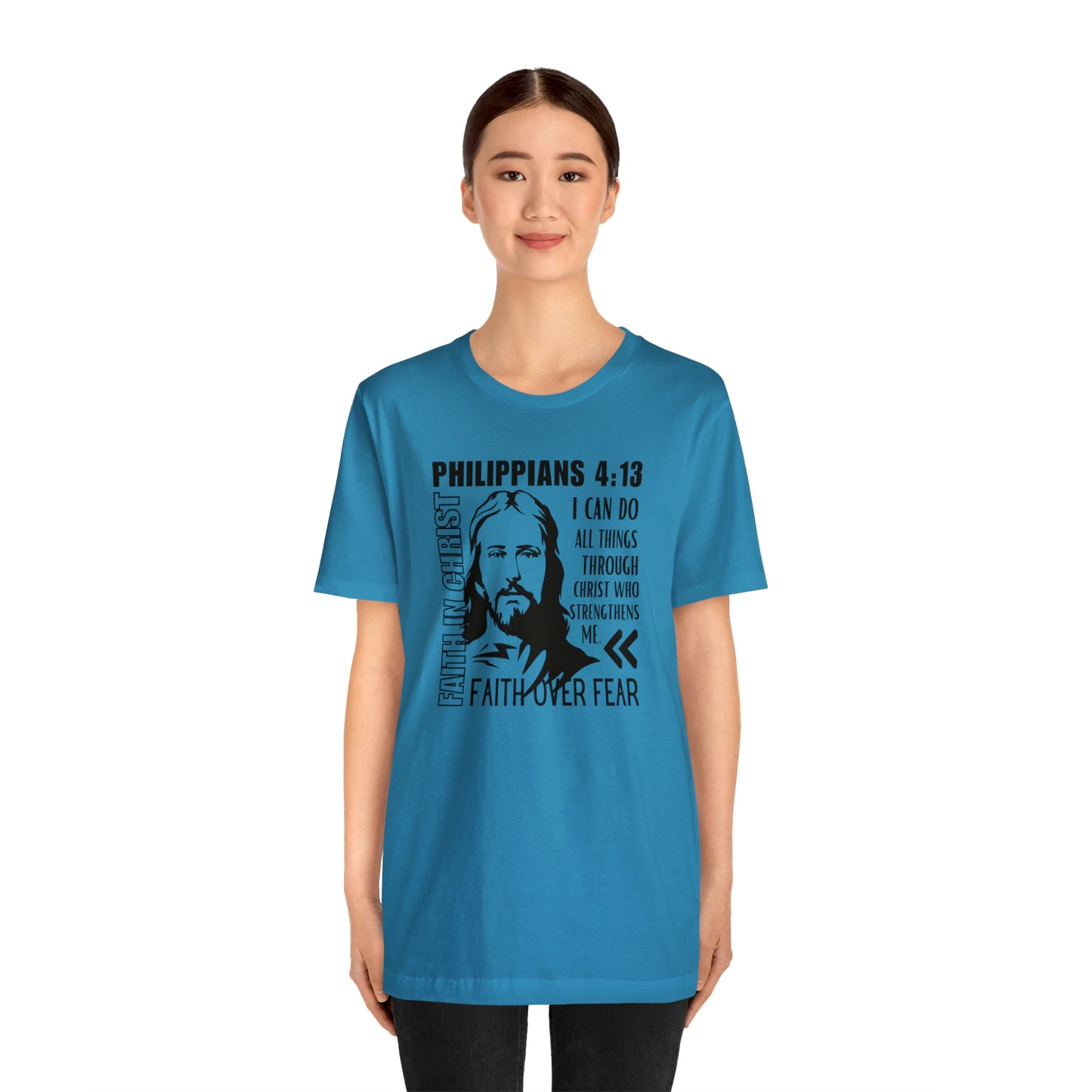 Philippians 4:13 Christian T-Shirt For Women