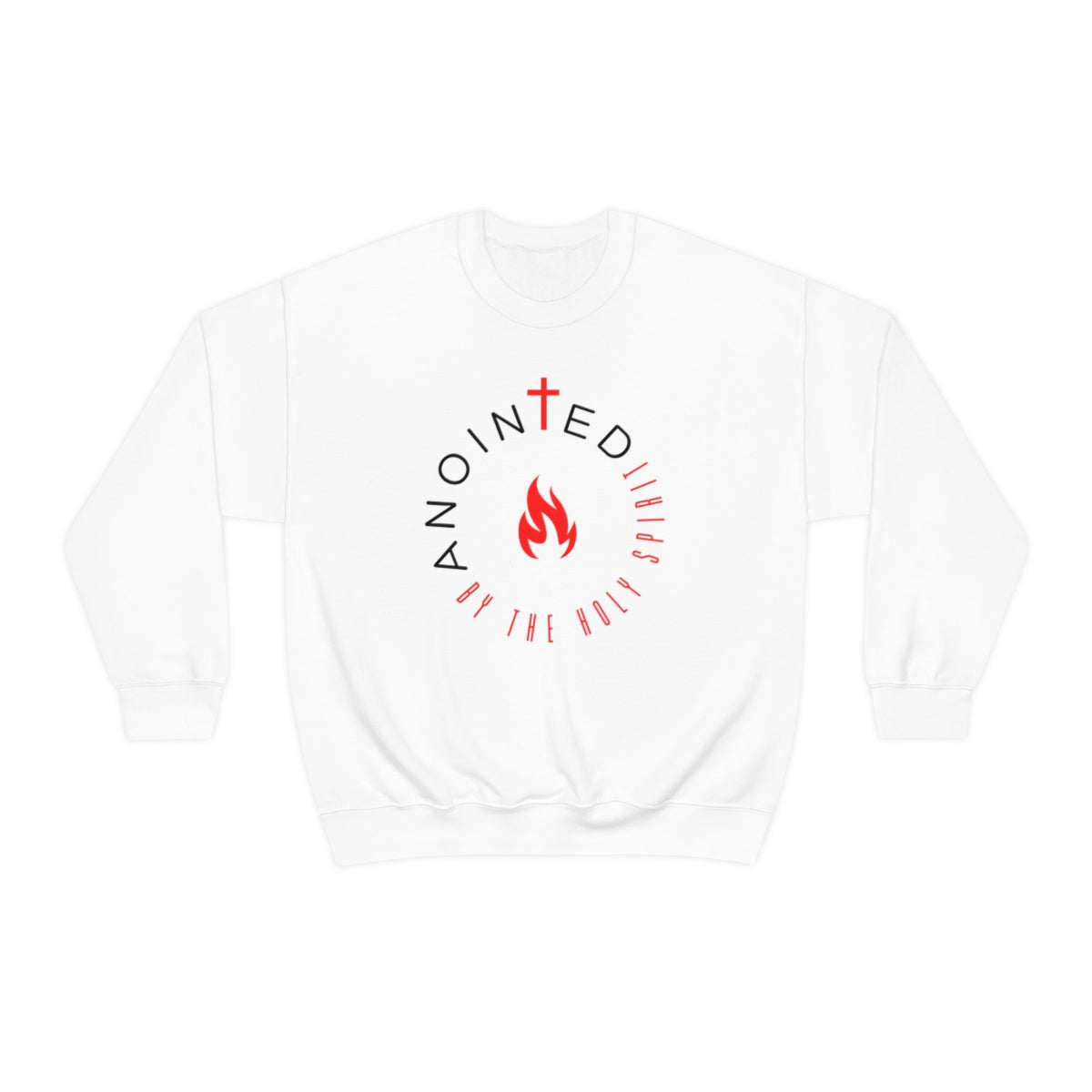 Anointed By The Holy Spirit Mens Sweatshirt