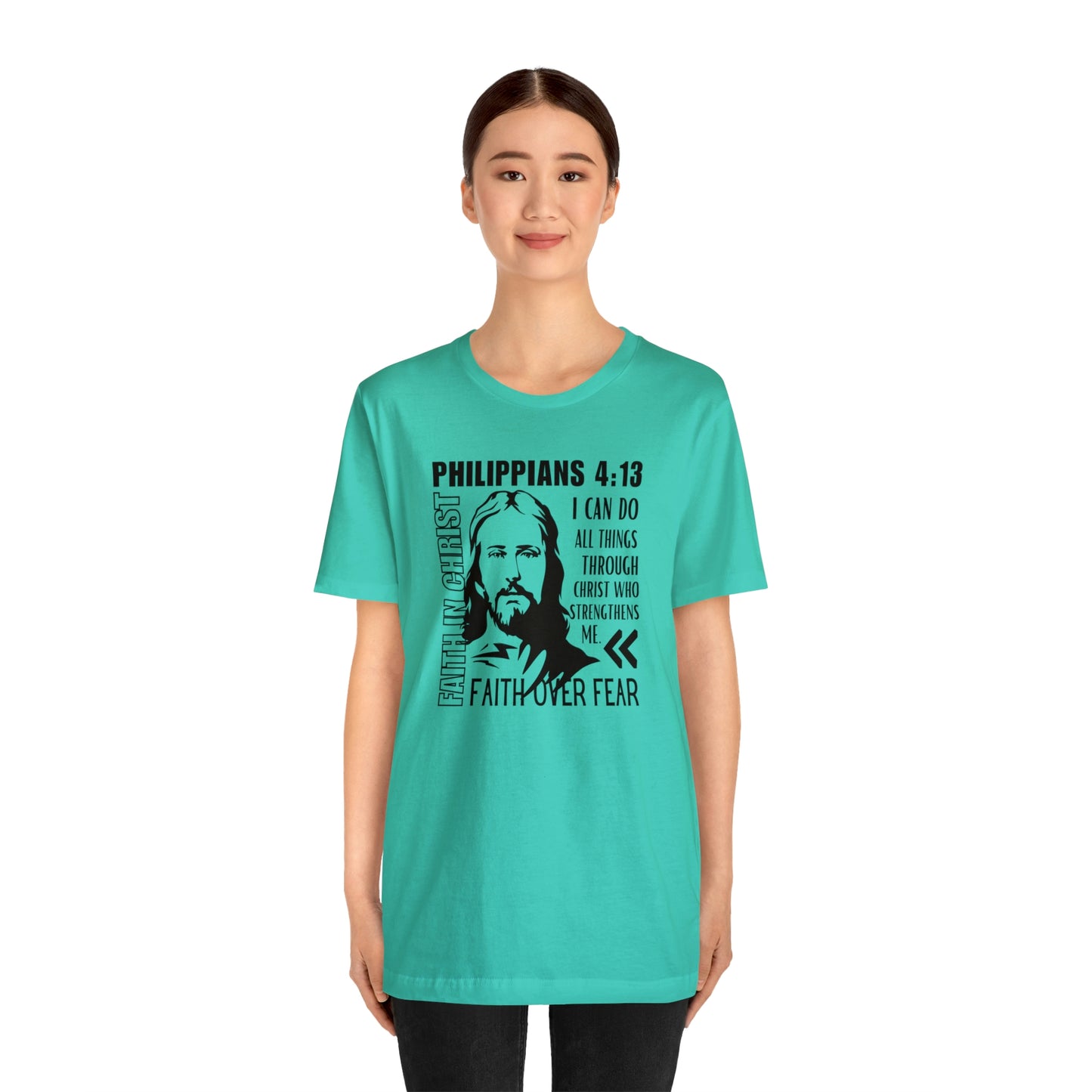 Philippians 4:13 Christian T-Shirt For Women